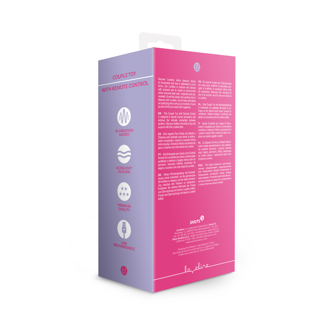 Couple Toy Wild Strawberry – Remote Control & Pleasure