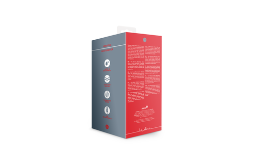 Vibrating Masturbator Sleeve Liquorice Black - Intense Pleasure