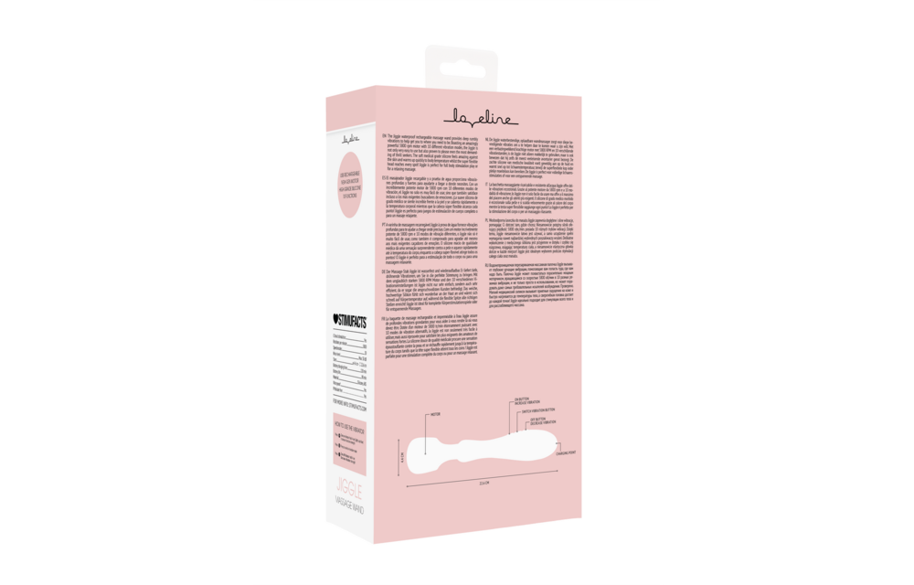 Jiggle Wandmassager | Diepe Ontspanning & 10 Vibratiestanden