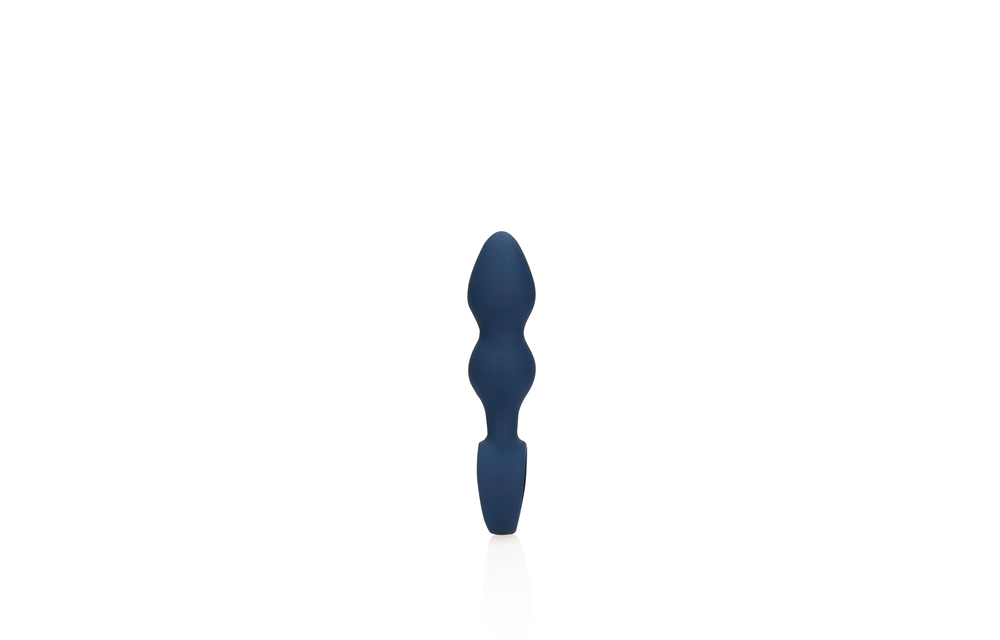 Teardrop Anal Plug Small 13.2 cm - Baltic Blue Silicone