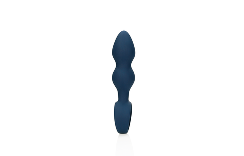 Teardrop Shaped Anal Plug - Large - Baltic Blue