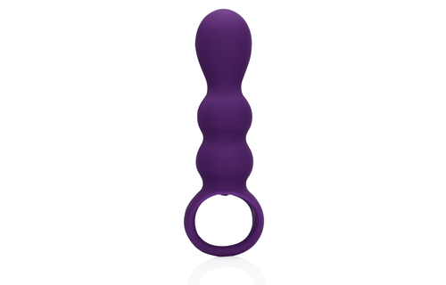 Teardrop Anaal Vibrator - Helder Paars