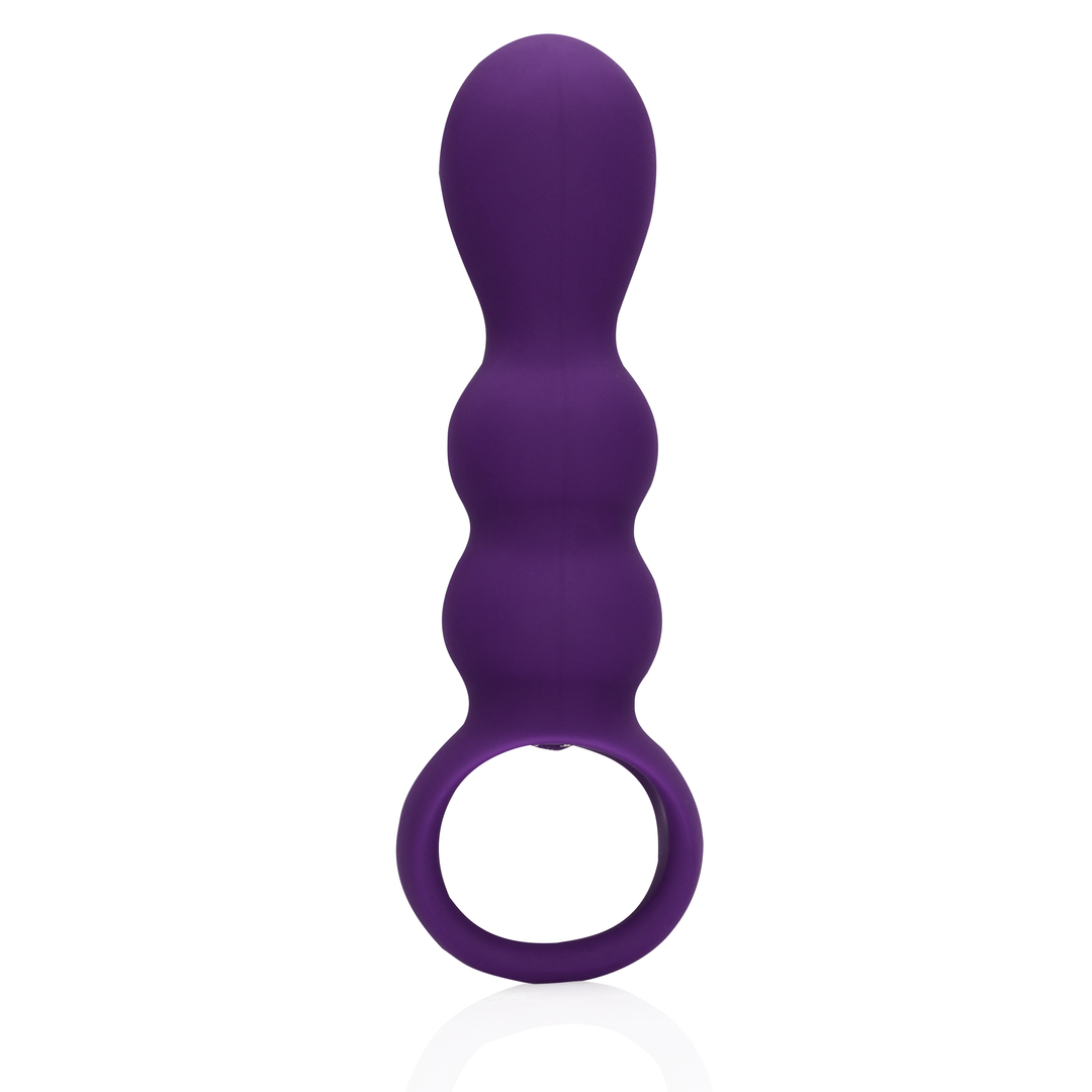 Teardrop Anal Vibrator 16.6 cm Bright Purple – Intense Pleasure