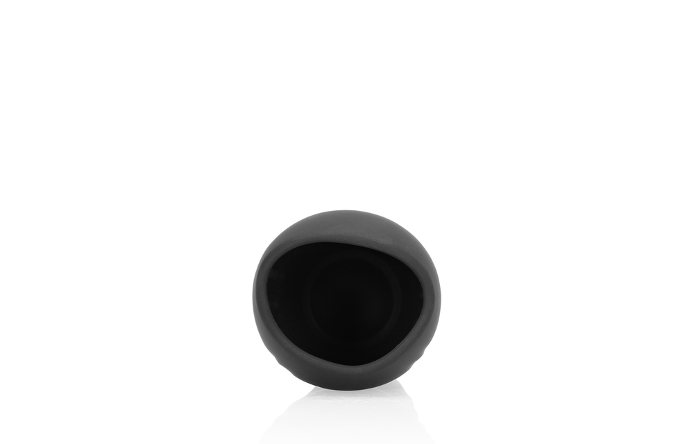 Vibrating Masturbator Sleeve Liquorice Black – Intense Pleasure