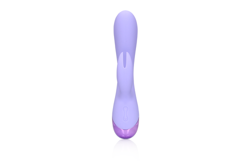 Smooth Silicone Rabbit Vibrator Lavender - Loveline by Shots