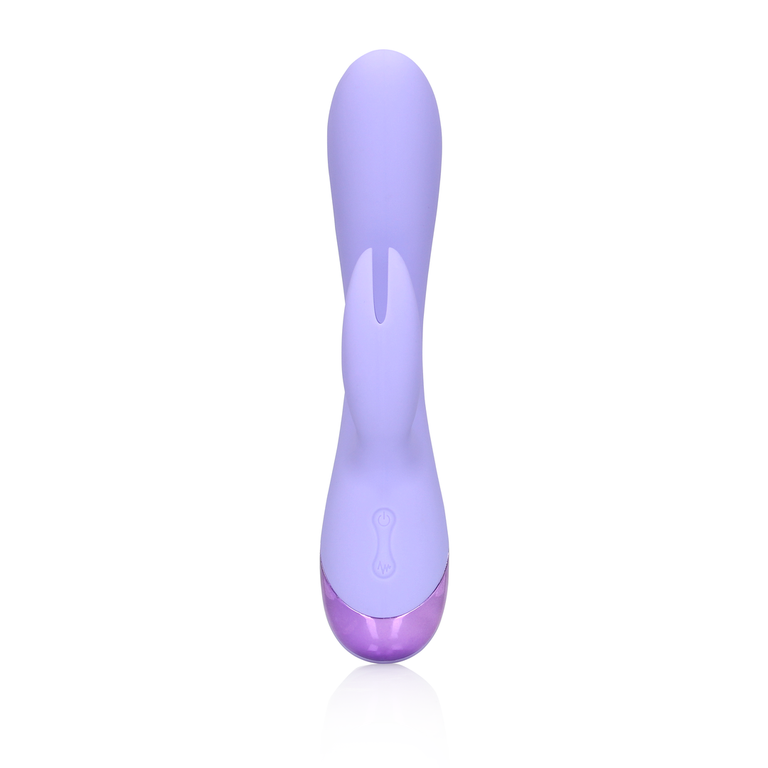 Glatter Silikon-Rabbit-Vibrator Lavendel – Loveline by Shots