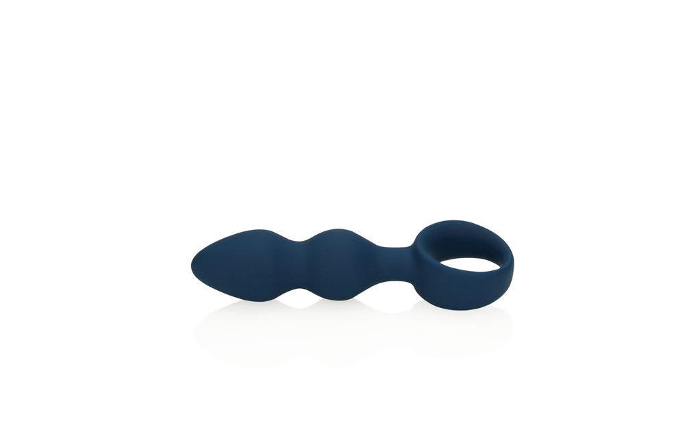 Teardrop Anaalplug Medium 15,4 cm - Baltisch Blauw Siliconen