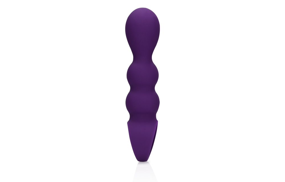 Teardrop Anal Vibrator 16.6 cm Bright Purple – Intense Pleasure
