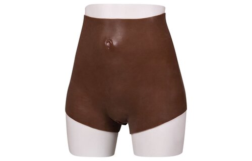 Ultra-realistische Silikonvagina Dunkel M – Bequem