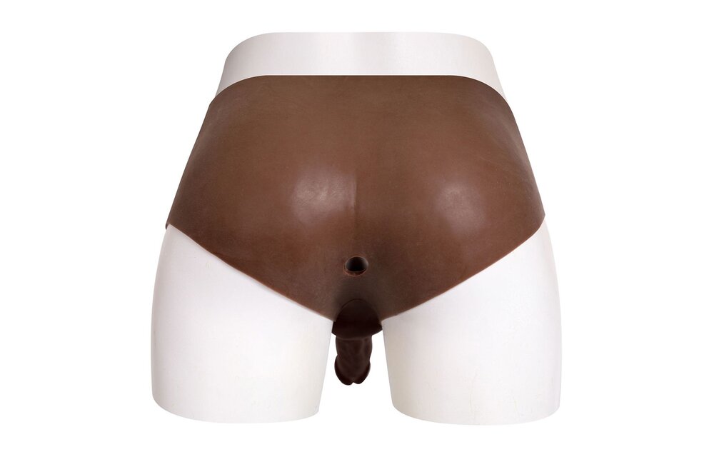 Ultra-realistischer Silikonpenis L – dunkel, 28 cm