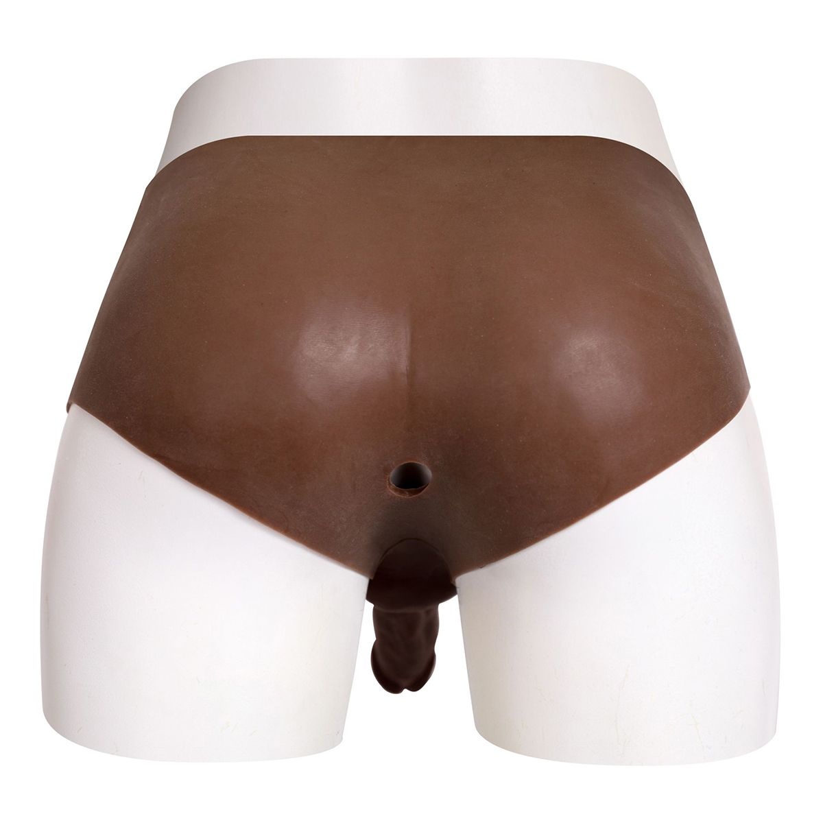 Ultrarealistisch geformte Penis Dunkel  - L