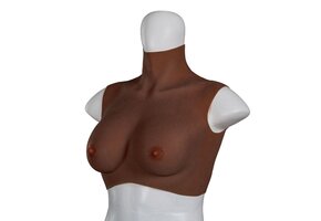 Ultra Realistic Shaped Breasts Dark - S
