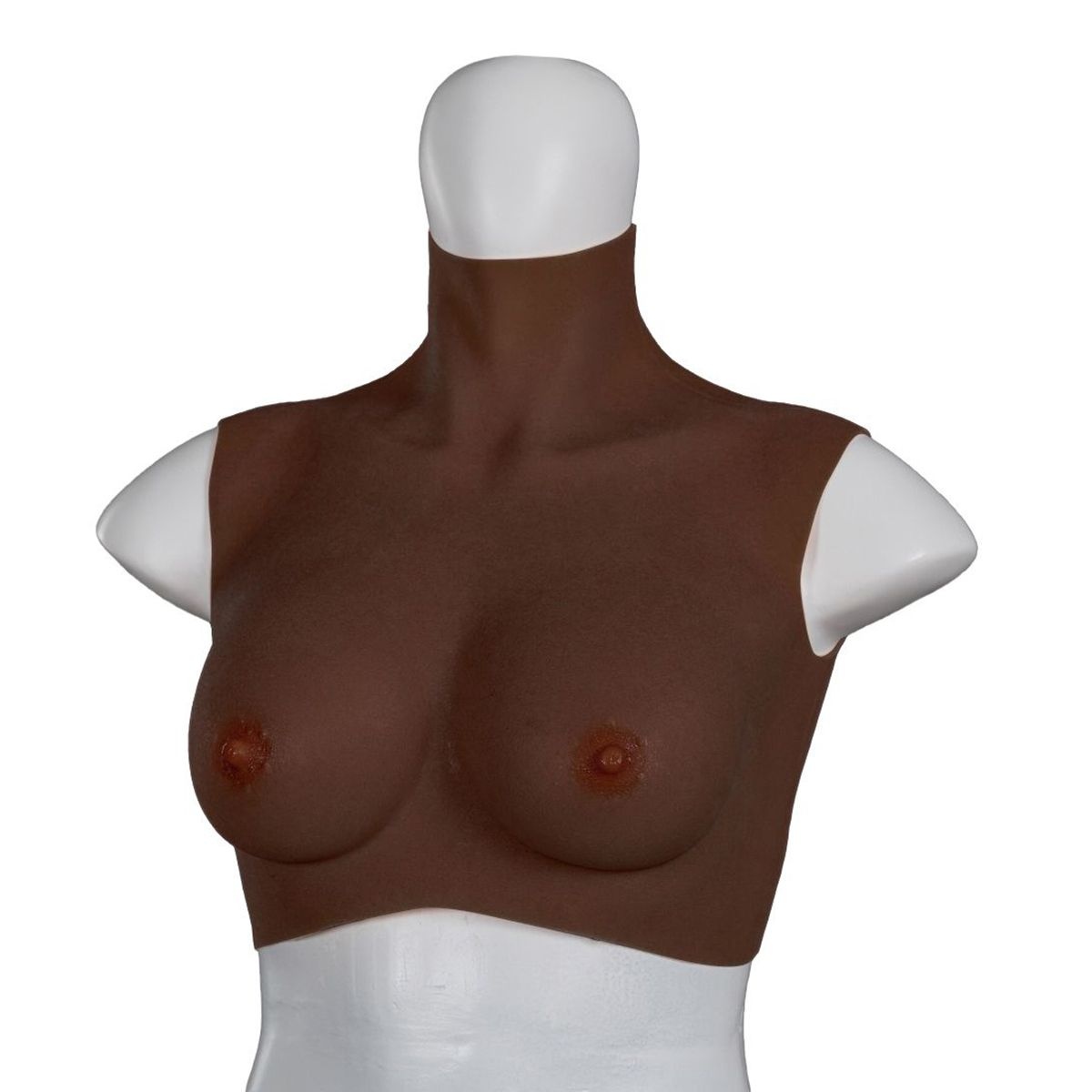 Ultra Realistic Shaped Breasts Dark - S
