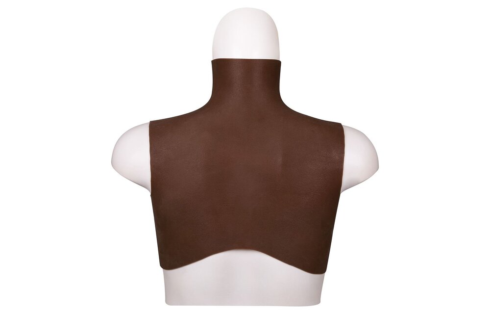 Ultra Realistic XL Breasts Dark - H Cup Silicone