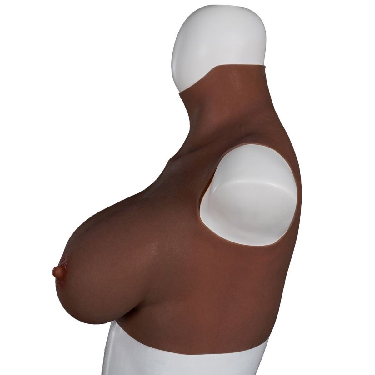 Ultra Realistic Shaped Breasts Dark - L