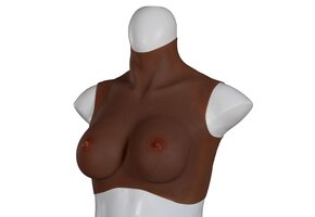 Ultra Realistic Shaped Breasts Dark - M