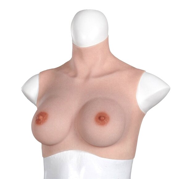 Ultra Realistic Silicone Breasts M - D Cup, Comfortable & Natural