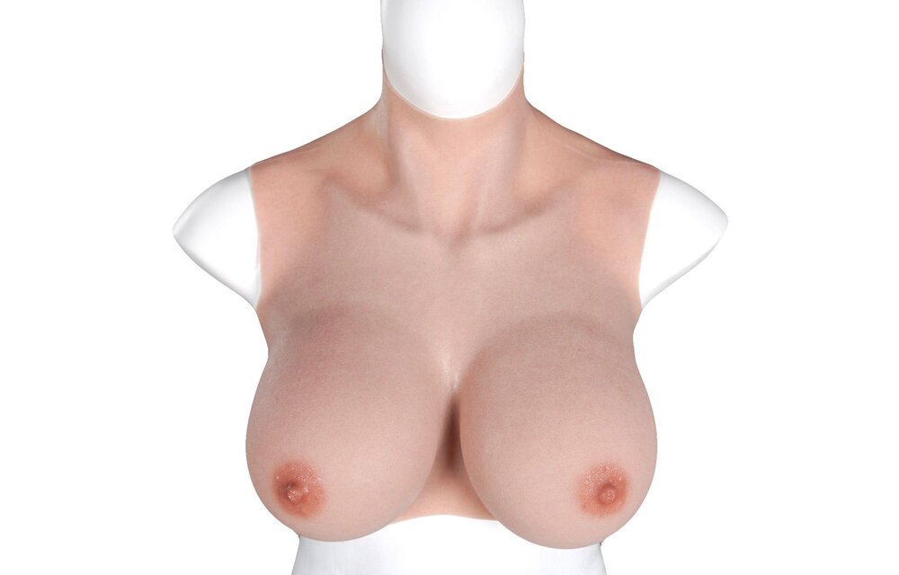 Ultra Realistische Silicone Borsten L - E Cup & Tepels