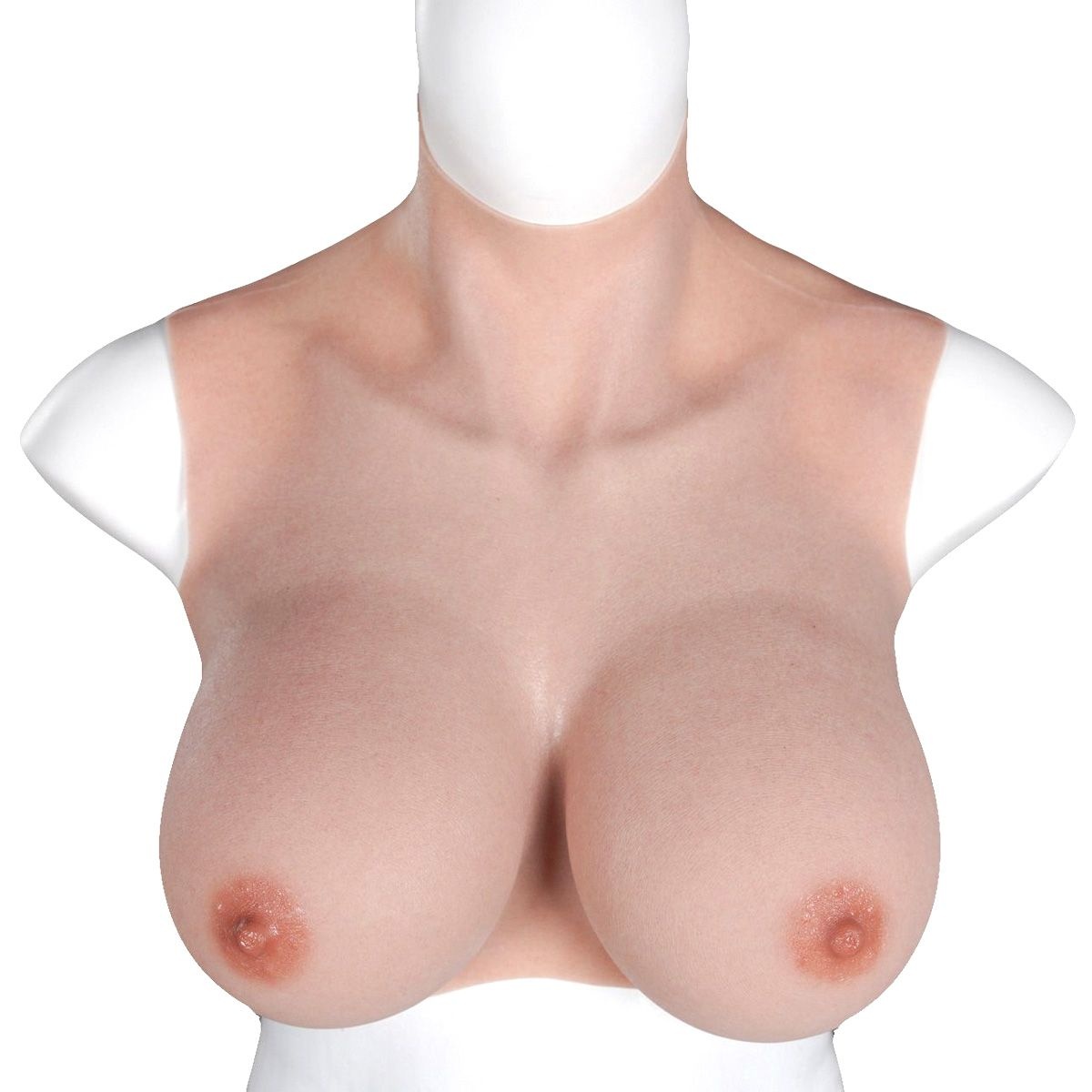 Ultra Realistic Silicone Breasts L - E Cup & Nipples
