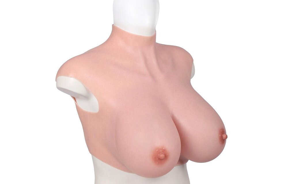 Ultra-realistische XL-Silikonbrüste H-Cup – Bequem & natürlich