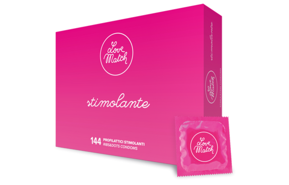 Stimolante Ribs & Dots Kondome – Extra stimulierend & sicher