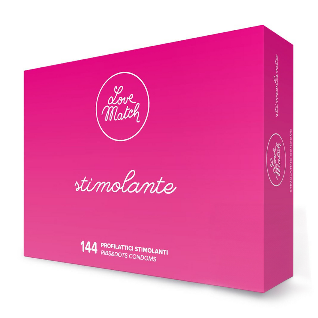 Stimolante Ribs & Dots Kondome – Extra stimulierend & sicher