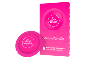 Stimolante - Ribs & Dots Condoms