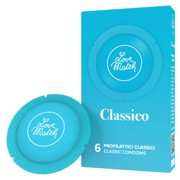 Classico Condoms – Comfort & Optimal Lubrication 6-144 pieces