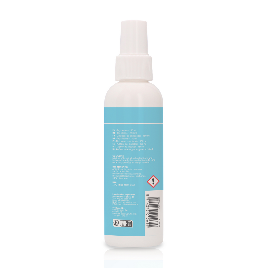 Loveline Toy Cleaner 150ml – Clean your toys fresh and safely