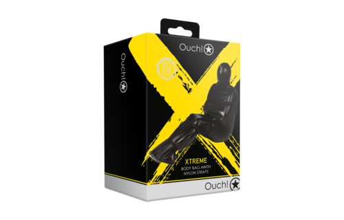 Body Bag With Nylon Straps - Strong Body Bag For BDSM Pleasure