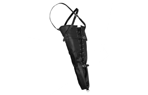 Schnürbare Armfessel mit vollen Ärmeln