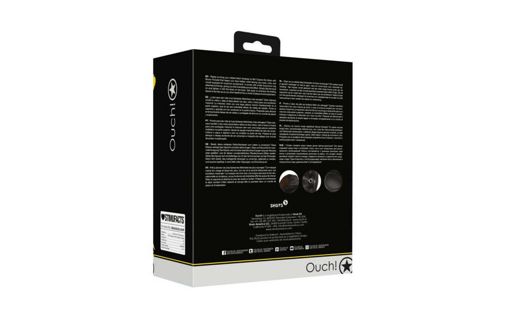 Mask With Brown Ponytail | Are You Up For It?