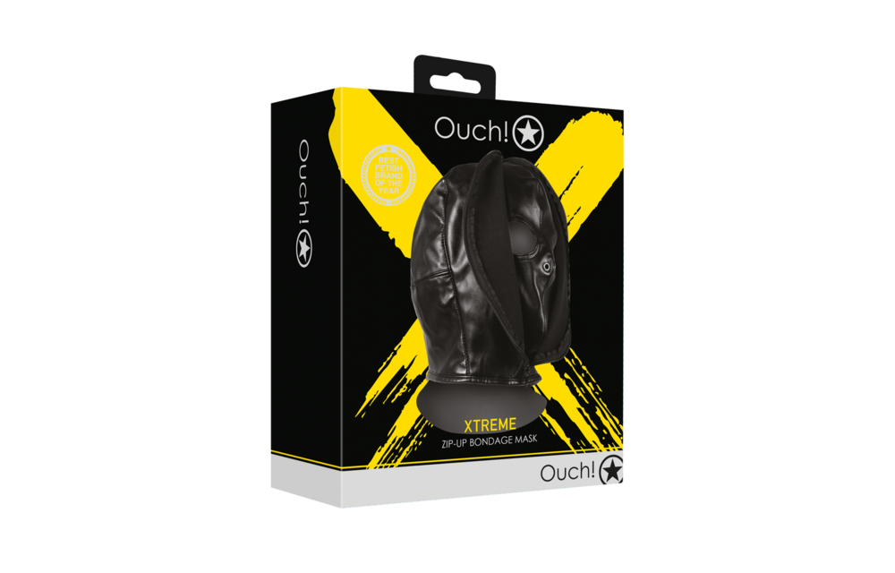 Bondage Mask With Zipper | Comfort & Ultimate Sensation