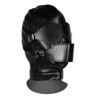 Geblinddoekt Masker Met Ademend Ball Gag – Intense Sensaties