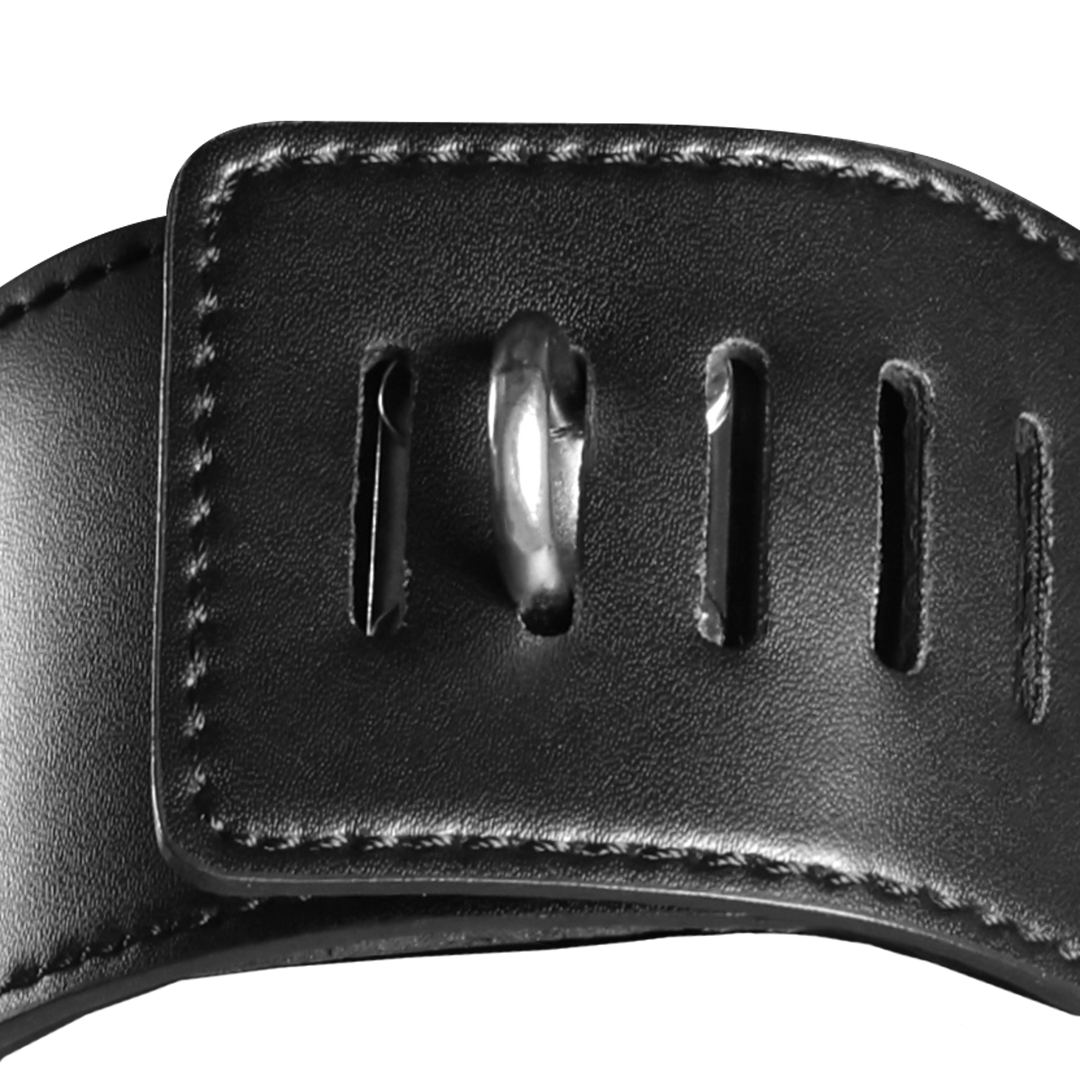 Head Harness With Zipper Mouth & Lock – Ultimate BDSM Control