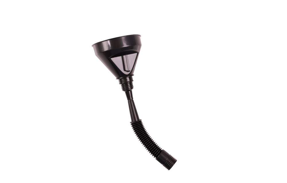 Offener Mundknebel-Kopfgeschirr mit Trichter – BDSM-Vergnügen