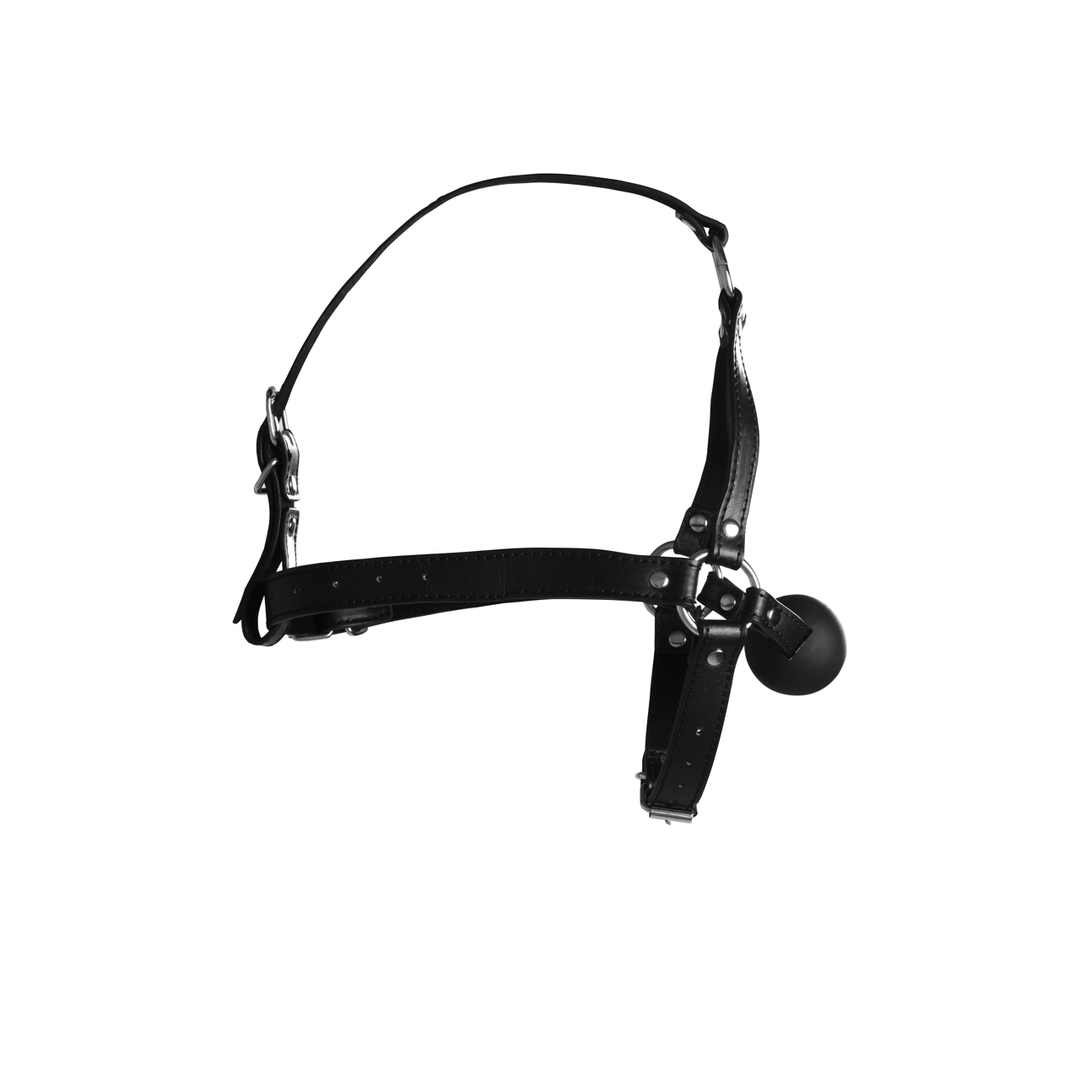 Head Harness with Ball Gag – Sturdy & Comfortable BDSM Gear