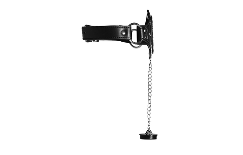 Offener Mundknebel mit Stopfen – Ultimative Kontrolle & Macht