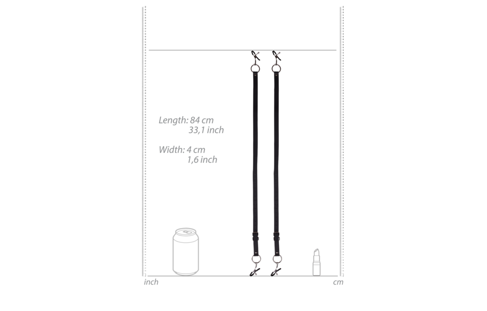 Labia Spreader with Clamps Black – Precision & Comfort