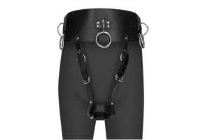 Belt with Vibrator Holder