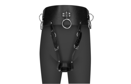 Belt with Vibrator Holder