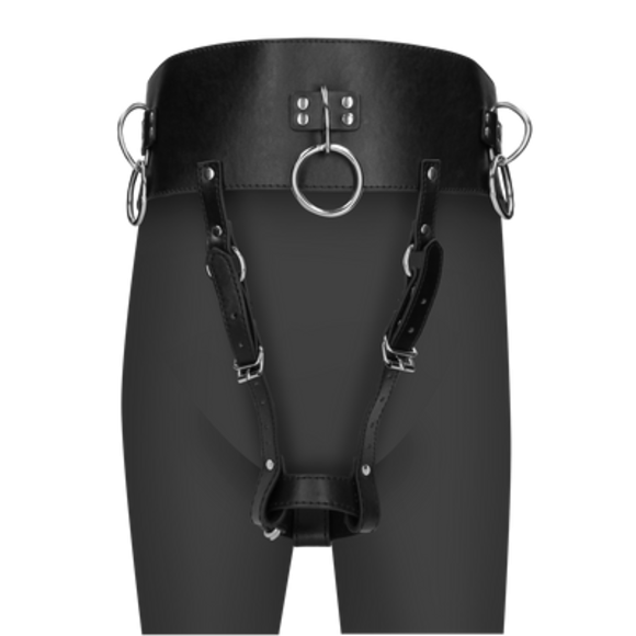 Belt with Vibrator Holder