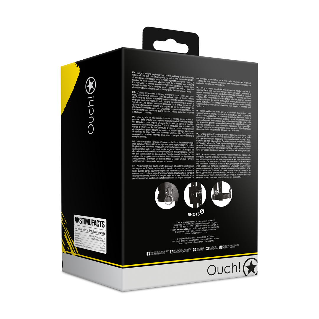 Riem met vibratorhouder – Ultiem plezier & strakke pasvorm