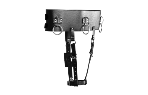 Belt with Vibrator Holder