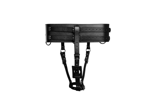 Belt with Vibrator Holder