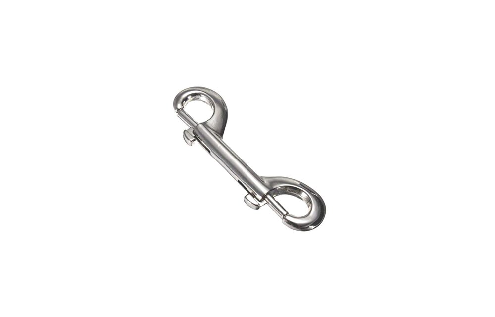 Double Click Hook Medium | Double-Sided Chrome Hook Bondage