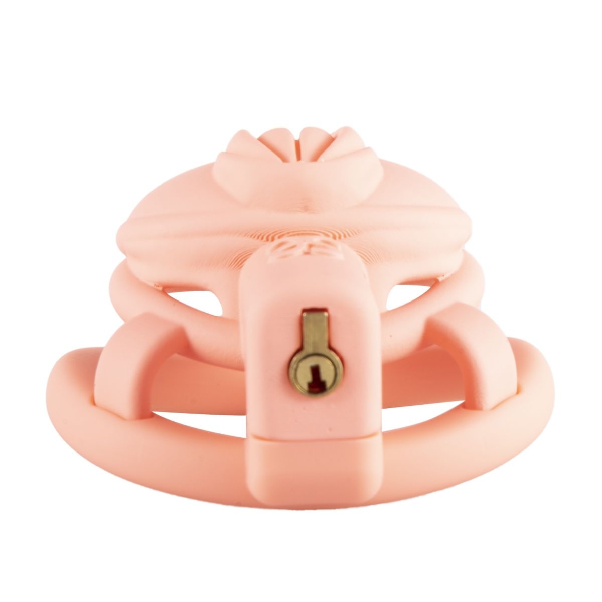 Pink Pride Chastity Cage Long