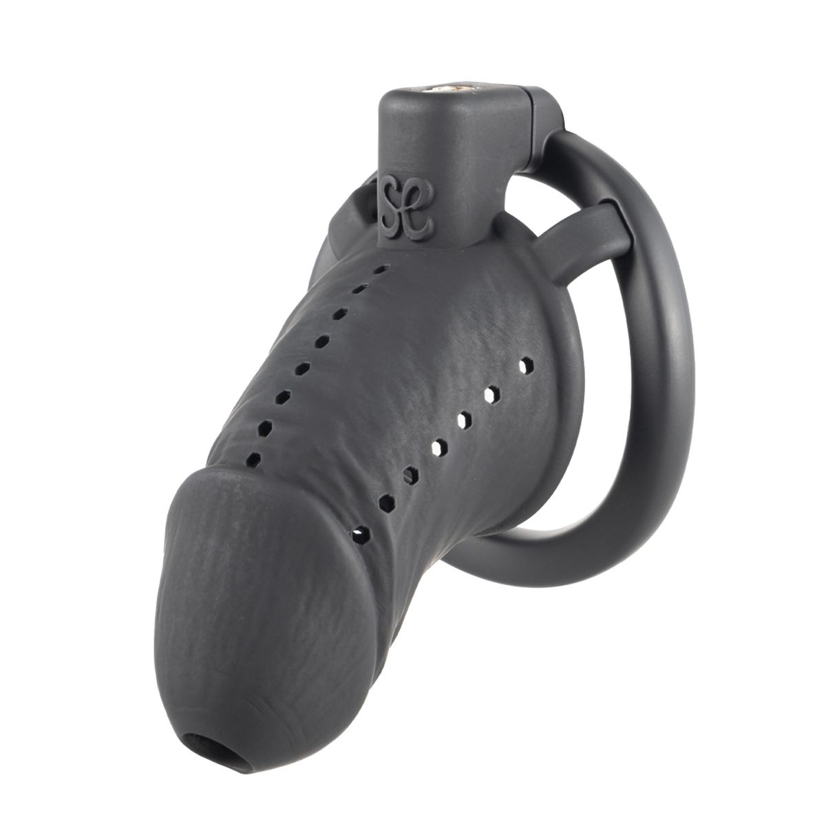 Sevanda Black Slave Chastity Cage Long – Comfort & Control