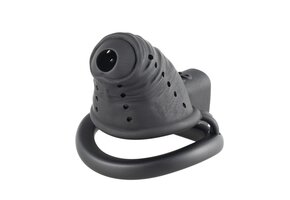 Black Slave Chastity Cage Long Short