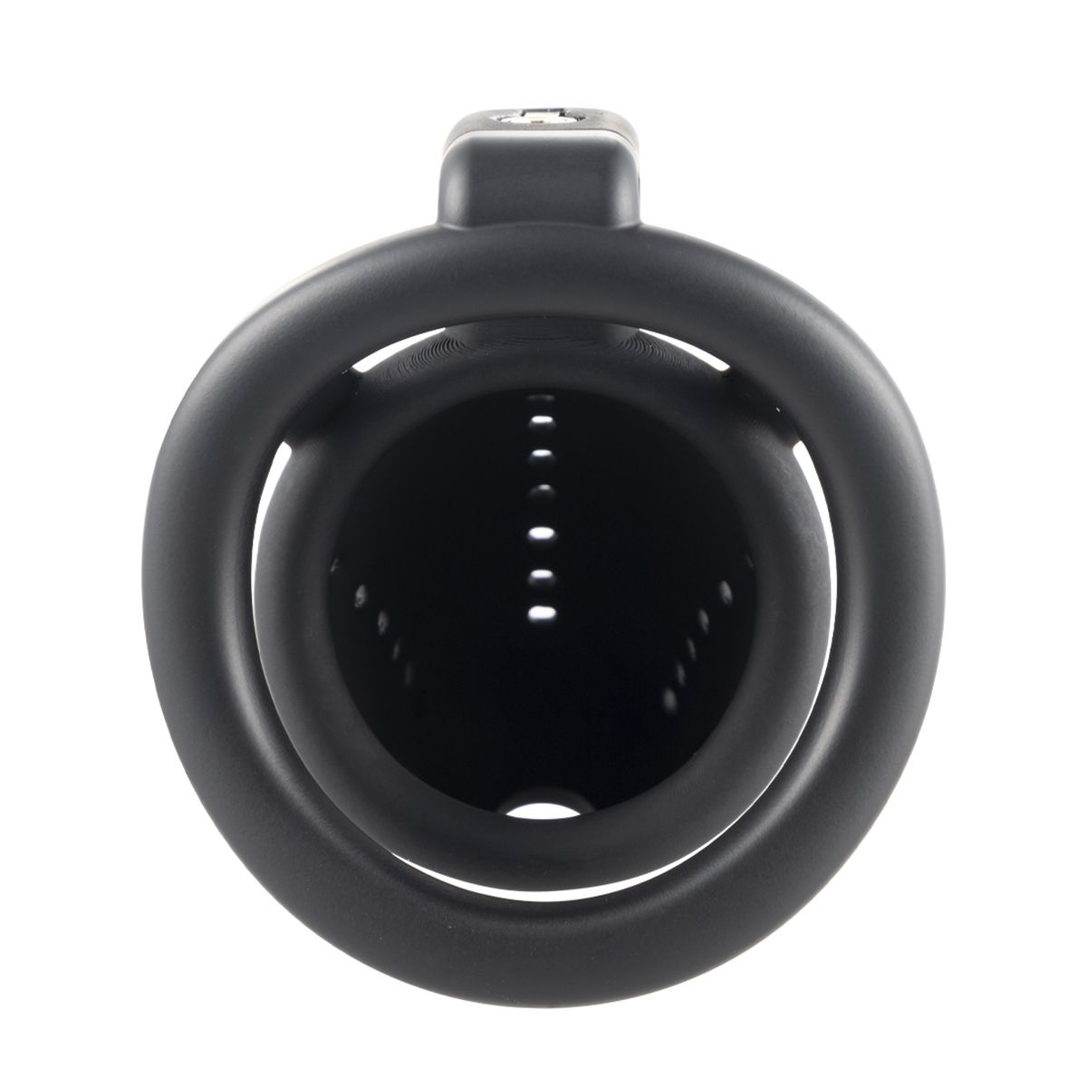 Black Slave Chastity Cage Long Short